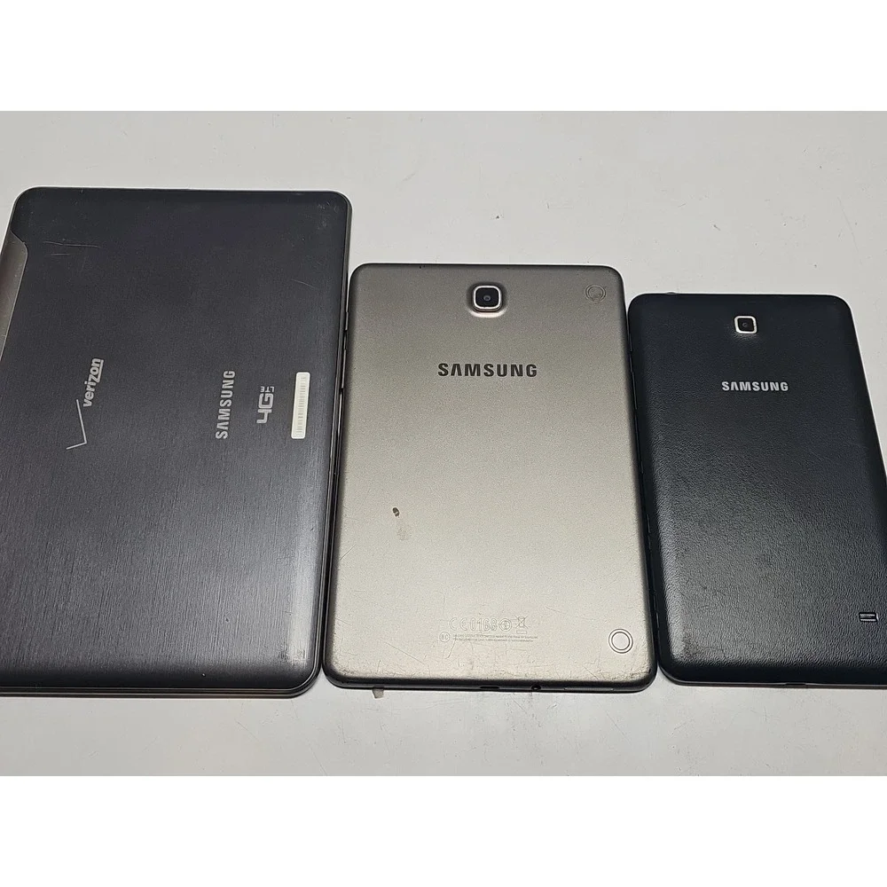 LOT OF 3 Misc. Samsung Galaxy Tablets - FOR PARTS